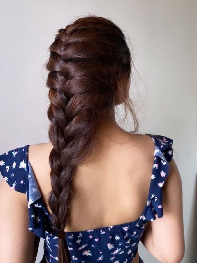 French Braid Hairstyle